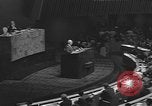 Image of Nikita Khrushchev speaks to United Nations New York City USA, 1960, second 18 stock footage video 65675076561