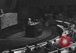 Image of Nikita Khrushchev speaks to United Nations New York City USA, 1960, second 20 stock footage video 65675076561