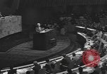Image of Nikita Khrushchev speaks to United Nations New York City USA, 1960, second 21 stock footage video 65675076561