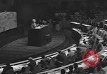 Image of Nikita Khrushchev speaks to United Nations New York City USA, 1960, second 28 stock footage video 65675076561