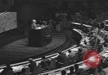 Image of Nikita Khrushchev speaks to United Nations New York City USA, 1960, second 29 stock footage video 65675076561