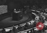 Image of Nikita Khrushchev speaks to United Nations New York City USA, 1960, second 33 stock footage video 65675076561