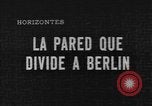 Image of Berlin Wall early history Berlin Germany, 1961, second 1 stock footage video 65675076563