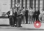 Image of Berlin Wall early history Berlin Germany, 1961, second 25 stock footage video 65675076563