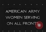 Image of Women Army Corps Pacific Theater, 1944, second 31 stock footage video 65675076568