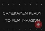 Image of Army Signal Corps cameramen United Kingdom, 1944, second 3 stock footage video 65675076570