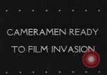 Image of Army Signal Corps cameramen United Kingdom, 1944, second 5 stock footage video 65675076570