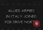 Image of Allied troops Italy, 1944, second 1 stock footage video 65675076572