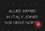 Image of Allied troops Italy, 1944, second 3 stock footage video 65675076572