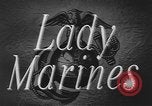 Image of U.S. Marine Corps Womens Reserve United States USA, 1944, second 16 stock footage video 65675076573