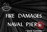 Image of damage from fire Norfolk Virginia USA, 1944, second 5 stock footage video 65675076586