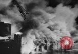 Image of damage from fire Norfolk Virginia USA, 1944, second 25 stock footage video 65675076586