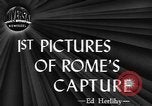Image of Allied troops liberate Rome Rome Italy, 1944, second 6 stock footage video 65675076589