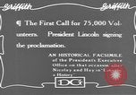 Image of Abraham Lincoln United States USA, 1916, second 4 stock footage video 65675076595