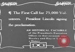 Image of Abraham Lincoln United States USA, 1916, second 19 stock footage video 65675076595