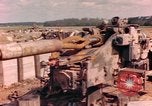 Image of German anti-aircraft gun Germany, 1945, second 55 stock footage video 65675076618