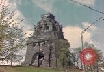 Image of Monument to the Battle of the Nations Leipzig Germany, 1945, second 9 stock footage video 65675076619