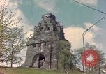 Image of Monument to the Battle of the Nations Leipzig Germany, 1945, second 11 stock footage video 65675076619