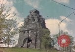 Image of Monument to the Battle of the Nations Leipzig Germany, 1945, second 12 stock footage video 65675076619