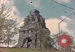 Image of Monument to the Battle of the Nations Leipzig Germany, 1945, second 15 stock footage video 65675076619