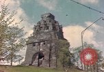 Image of Monument to the Battle of the Nations Leipzig Germany, 1945, second 17 stock footage video 65675076619
