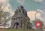 Image of Monument to the Battle of the Nations Leipzig Germany, 1945, second 18 stock footage video 65675076619