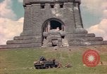 Image of Monument to the Battle of the Nations Leipzig Germany, 1945, second 21 stock footage video 65675076619