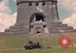 Image of Monument to the Battle of the Nations Leipzig Germany, 1945, second 22 stock footage video 65675076619