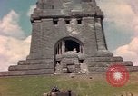 Image of Monument to the Battle of the Nations Leipzig Germany, 1945, second 26 stock footage video 65675076619