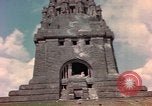 Image of Monument to the Battle of the Nations Leipzig Germany, 1945, second 30 stock footage video 65675076619