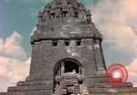 Image of Monument to the Battle of the Nations Leipzig Germany, 1945, second 31 stock footage video 65675076619