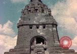 Image of Monument to the Battle of the Nations Leipzig Germany, 1945, second 32 stock footage video 65675076619