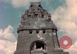 Image of Monument to the Battle of the Nations Leipzig Germany, 1945, second 35 stock footage video 65675076619