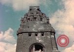 Image of Monument to the Battle of the Nations Leipzig Germany, 1945, second 37 stock footage video 65675076619