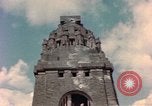 Image of Monument to the Battle of the Nations Leipzig Germany, 1945, second 38 stock footage video 65675076619