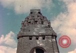 Image of Monument to the Battle of the Nations Leipzig Germany, 1945, second 40 stock footage video 65675076619