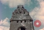 Image of Monument to the Battle of the Nations Leipzig Germany, 1945, second 42 stock footage video 65675076619