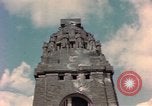 Image of Monument to the Battle of the Nations Leipzig Germany, 1945, second 43 stock footage video 65675076619