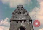 Image of Monument to the Battle of the Nations Leipzig Germany, 1945, second 44 stock footage video 65675076619