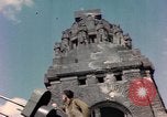 Image of Monument to the Battle of the Nations Leipzig Germany, 1945, second 52 stock footage video 65675076619