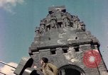 Image of Monument to the Battle of the Nations Leipzig Germany, 1945, second 54 stock footage video 65675076619