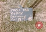 Image of US tanks test firing near end of World War II in Europe Germany, 1945, second 3 stock footage video 65675076622