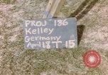 Image of US tanks test firing near end of World War II in Europe Germany, 1945, second 5 stock footage video 65675076622