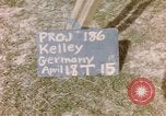 Image of US tanks test firing near end of World War II in Europe Germany, 1945, second 6 stock footage video 65675076622