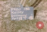Image of US tanks test firing near end of World War II in Europe Germany, 1945, second 9 stock footage video 65675076622