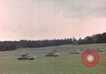 Image of US tanks test firing near end of World War II in Europe Germany, 1945, second 12 stock footage video 65675076622