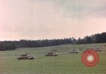 Image of US tanks test firing near end of World War II in Europe Germany, 1945, second 14 stock footage video 65675076622