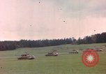 Image of US tanks test firing near end of World War II in Europe Germany, 1945, second 23 stock footage video 65675076622