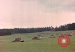 Image of US tanks test firing near end of World War II in Europe Germany, 1945, second 26 stock footage video 65675076622