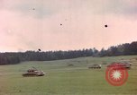 Image of US tanks test firing near end of World War II in Europe Germany, 1945, second 29 stock footage video 65675076622